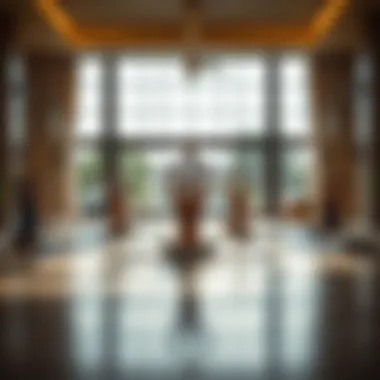 Peaceful Yoga Session in Luxurious Surroundings Yoga class in serene environment at Al Barari Gym