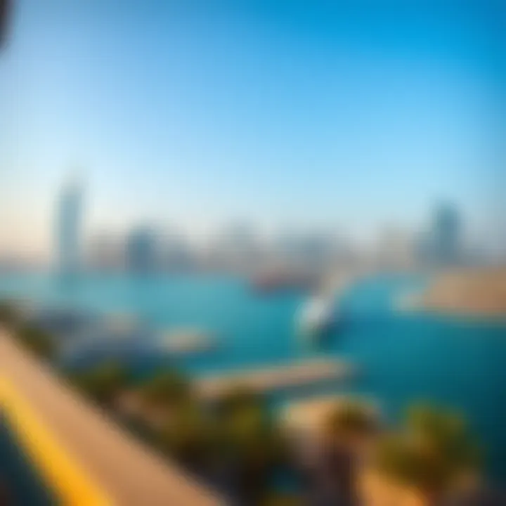 Al Ghubaiba Skyline Panoramic view of Al Ghubaiba and the surrounding skyline