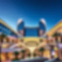 Stunning architectural view of Al Ghurair City Center showcasing modern design