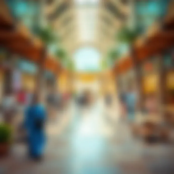 Vibrant Community Space at Al Ghurair City Center Community gathering space in Al Ghurair City Center inviting residents and visitors