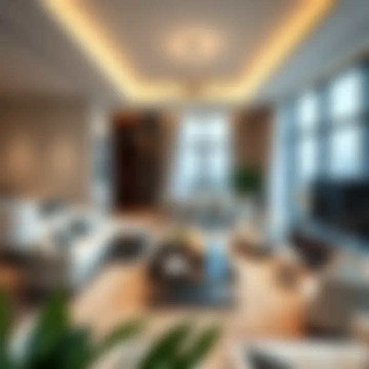 Sophisticated Interiors of Al Gurm Phase 2 Homes Elegant interiors of Al Gurm Phase 2 living spaces