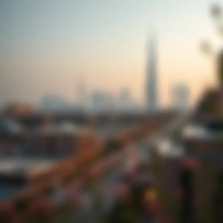 Stunning skyline view from Al Rashidiya