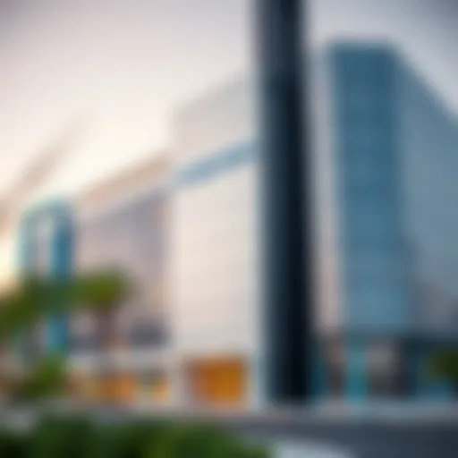 Corporate Headquarters of Al Saqer Group Corporate headquarters of Al Saqer Group showcasing modern architecture