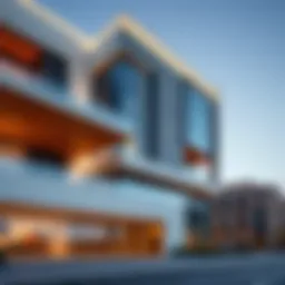 Stunning facade of Al Telal 5 showcasing modern design