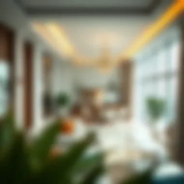 Luxurious Interiors of Al Telal 5 Interior view emphasizing luxury amenities of Al Telal 5