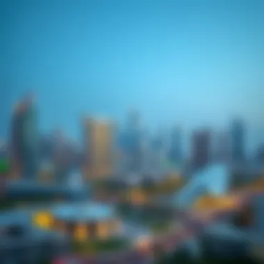 Skyline of Al Warsan 3: A Modern Architectural Marvel Stunning skyline view of Al Warsan 3 showcasing modern architecture