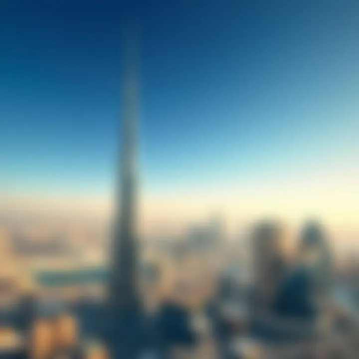 Panoramic Skyline with Al Wifaq Tower Panoramic skyline view featuring Al Wifaq Tower