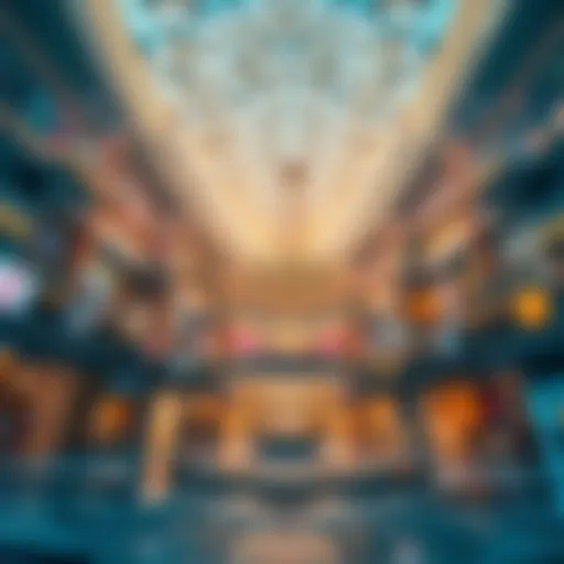 Architectural marvel of Alain Mall showcasing modern design