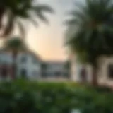 Luxurious campus of a top IB school in Dubai