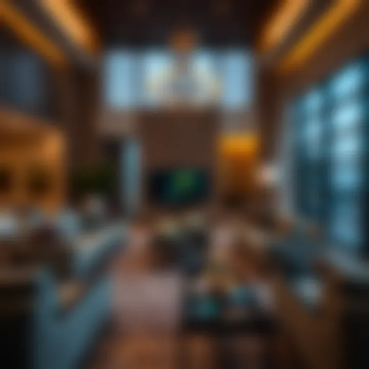 Luxurious Living Room Interior Luxurious living room interior at Anantara Residences