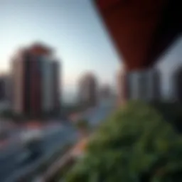 A panoramic view of Arjan Al Barsha South 3 showcasing its modern architecture