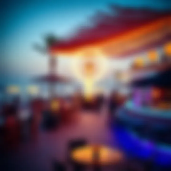 The Lively Spirit of Barasti Beach Club Vibrant atmosphere of Barasti beach club