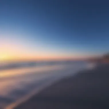 Tranquil Allure of Bateen Ladies Beach at Sunset Sunset over Bateen Ladies Beach highlighting its tranquil allure