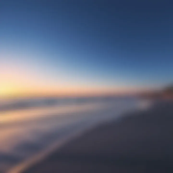 Tranquil Allure of Bateen Ladies Beach at Sunset Sunset over Bateen Ladies Beach highlighting its tranquil allure