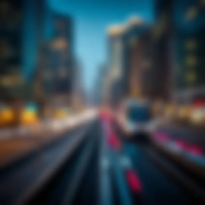 An infographic showcasing the economic impact of the Blue Line on local real estate