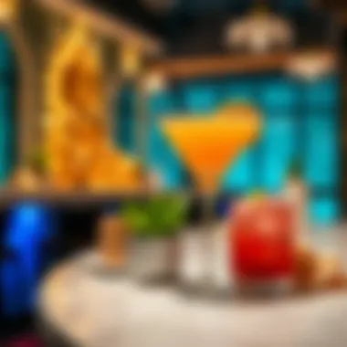 Exquisite Drinks and Cocktails Exquisite drinks and cocktails served at Buddha Bar