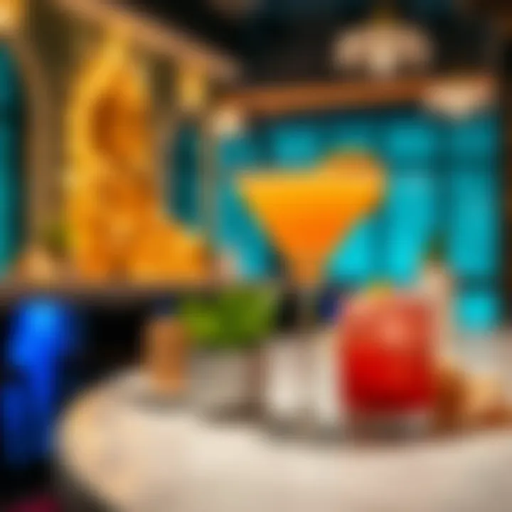 Exquisite Drinks and Cocktails Exquisite drinks and cocktails served at Buddha Bar