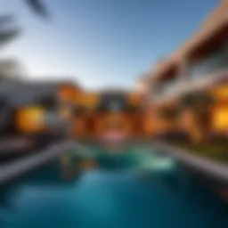 Stunning architectural design of Bulgari villas