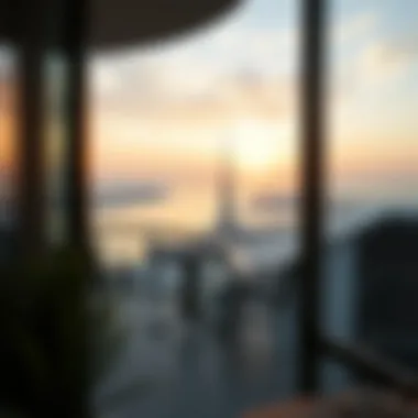 Breathtaking View from C18 Corniche Panoramic view from C18 Corniche balcony