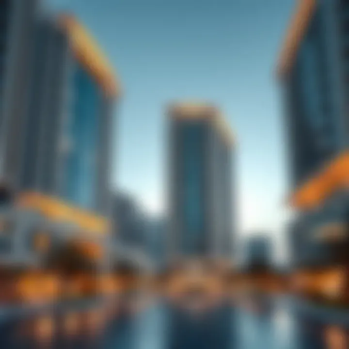 Luxurious architectural design of Canal Heights buildings