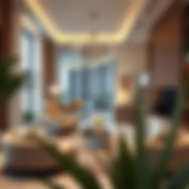 Elegant Living Spaces at Canal Walk Dubai Residential units in Canal Walk highlighting luxury living spaces