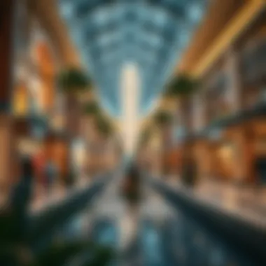 Luxury Shopping Experience at Canal Walk Dubai Retail therapy at Canal Walk featuring upscale shopping destinations