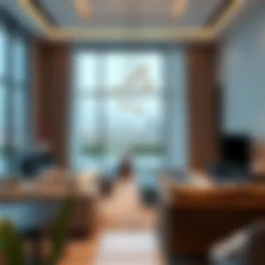 Sleek and Modern Interior at Casa by Damac Interior of a sophisticated living space at Casa by Damac