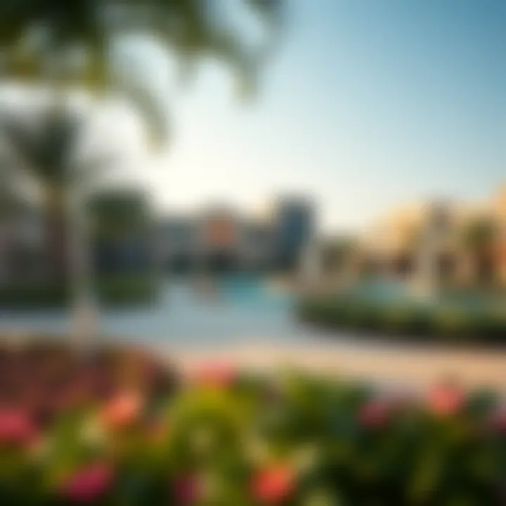 Serene Community Amenities at Casa by Damac Beautifully landscaped community area in Casa by Damac