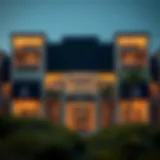 Elegant Architectural Design of Casa by Damac Luxurious facade of Casa by Damac showcasing modern architecture