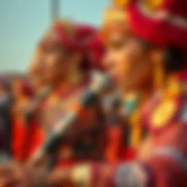 Cultural entertainment performance in Dubai