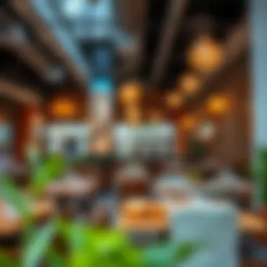 A glimpse of the unique dining options available at Central Mall