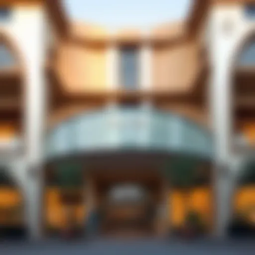 The Elegant Facade of City Centre Al Zahia Stylish exterior of City Centre Al Zahia