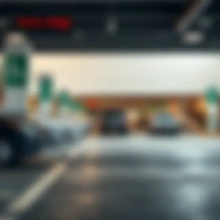 Accessibility Features in Dubai Mall Parking Accessibility features in Dubai Mall parking area