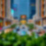 Layout of Dubai Mall Parking Zones Detailed layout of Dubai Mall parking zones