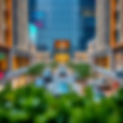 Layout of Dubai Mall Parking Zones Detailed layout of Dubai Mall parking zones