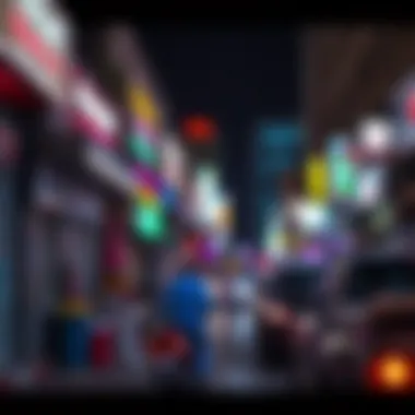 Street Life in Al Satwa Vibrant street life capturing the essence of Al Satwa