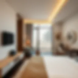 Modern room interior in Dubai South