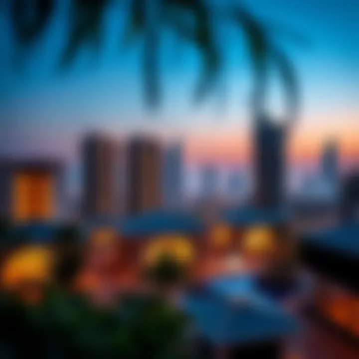 A scenic view of Dubai highlighting real estate opportunities