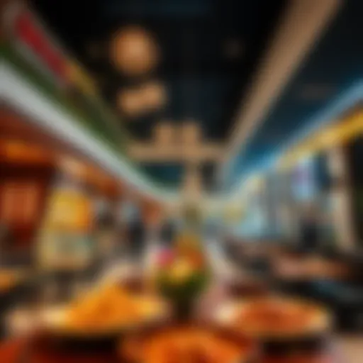 Diverse culinary offerings at Dalma Mall