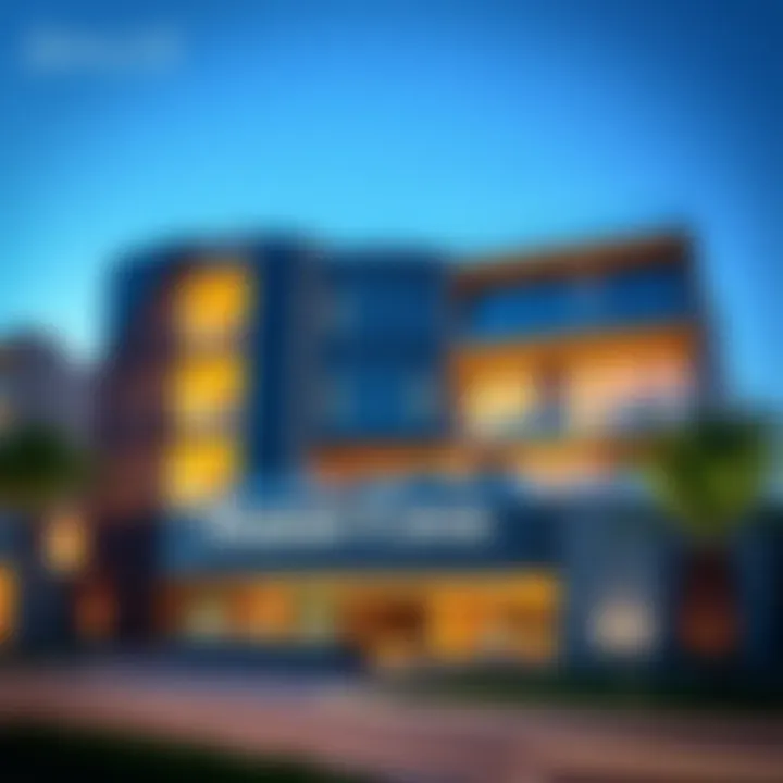 Stunning facade of Damac Casa showcasing modern architecture