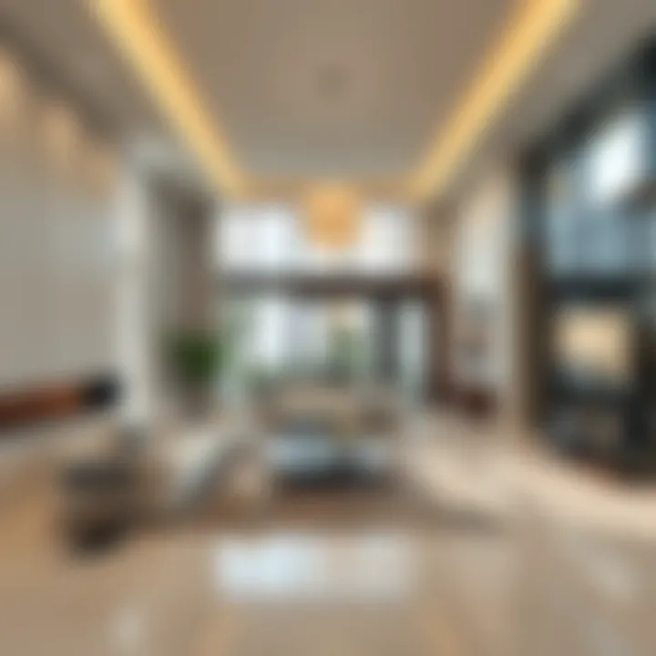 Stunning interior showcasing elegant living space and modern design elements