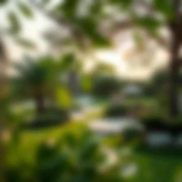 Green Spaces and Recreational Areas in Damac Hills 1 Green spaces and recreational areas in Damac Hills 1