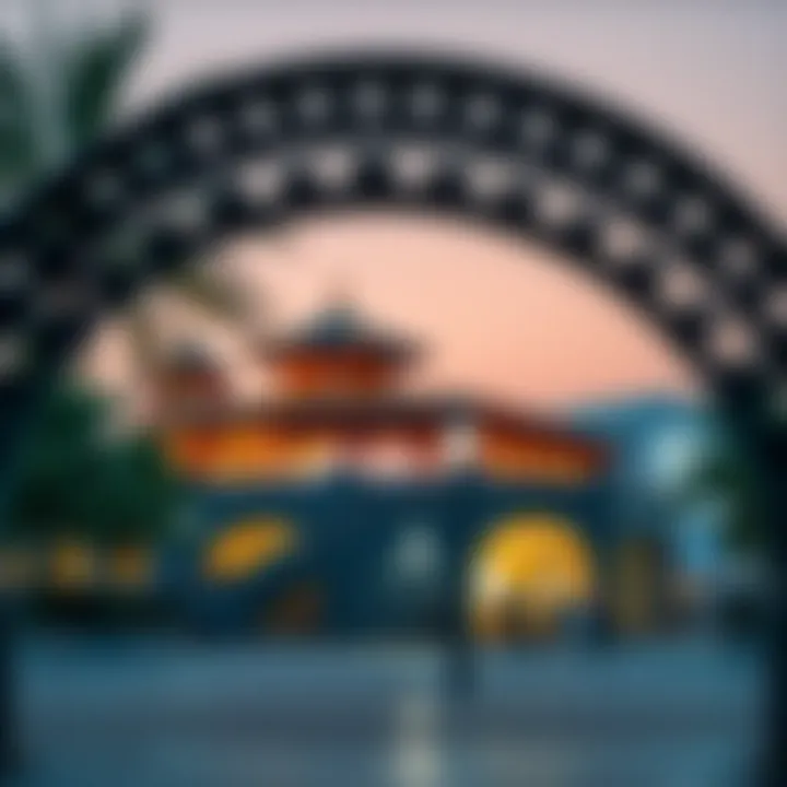 Cultural landmarks around the Dubai Creek enhancing community engagement