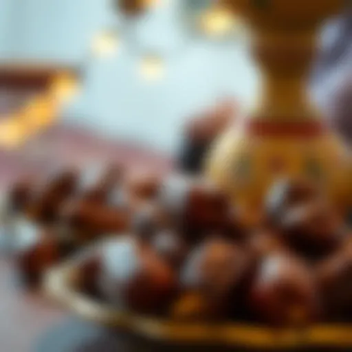 Traditional dates for Iftar