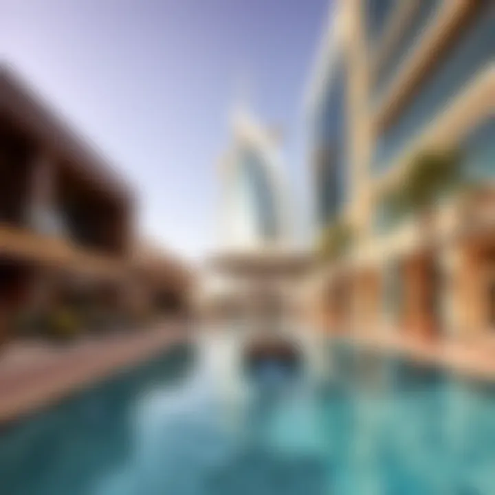 Visual representation of Dubai's luxury lifestyle