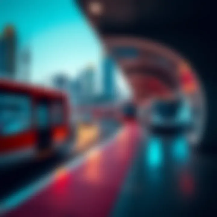 Red Line Metro Route and Key Attractions Infographic illustrating the Red Line route and key attractions