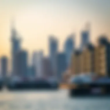 Dubai Skyline and Equity Companies Skyline of Dubai showcasing modern architecture