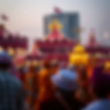 Cultural festival showcasing local traditions