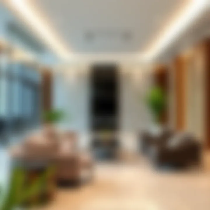 Relaxing lounge area within Al Amir Gym