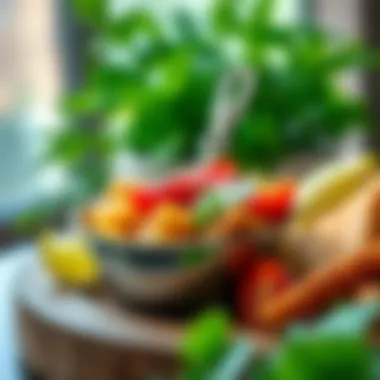 Traditional Bosnian dish beautifully presented